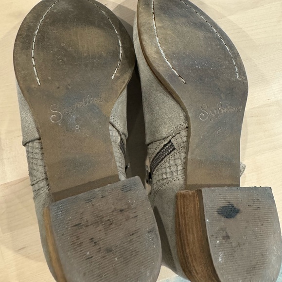 Seychelles Grey Booties Size 8 - Picture 6 of 7